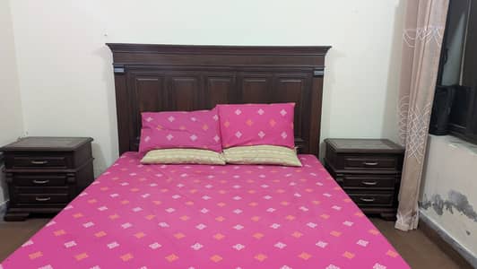 Pure Wooden Bedroom Furniture Set for Sale | Bed Set | Dressing Table