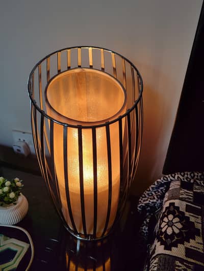 Cottex Metal Cage Table Lamp imported