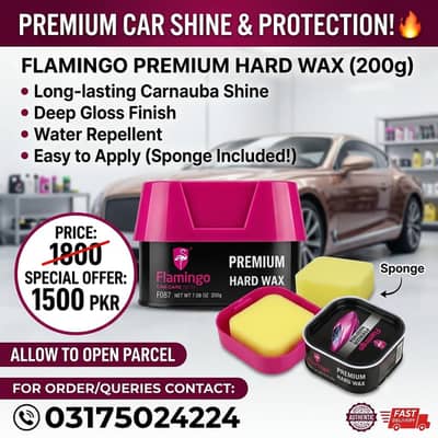 Flamingo premium Hard Wex polish