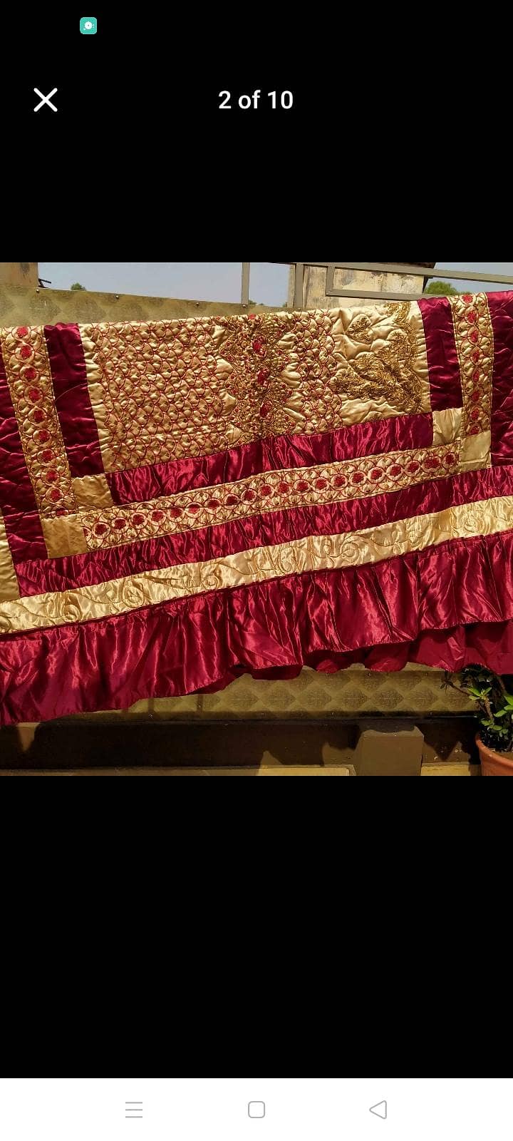 wedding bed sheet set 5