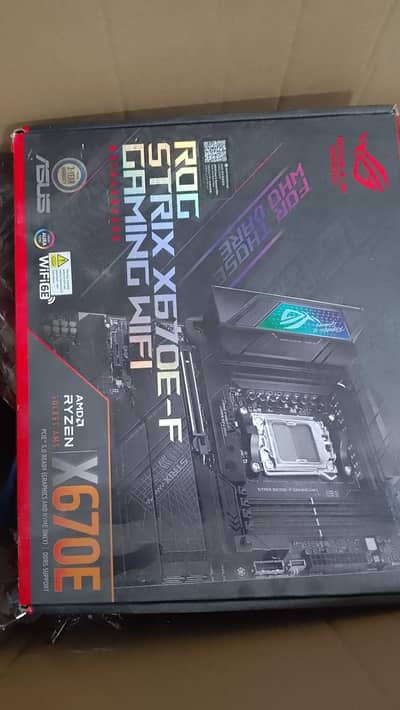 ROG Asus X670e f gaming wifi