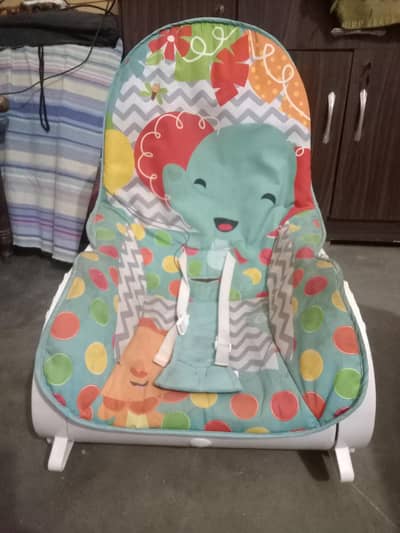 slide & swing+chair+bad+music 1-3 years baby