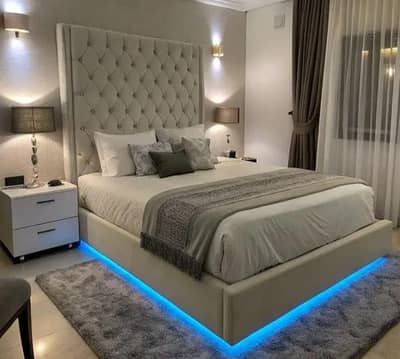 King Size Double Bed Set / Bedroom set/Poshish Bed Set/03019225195