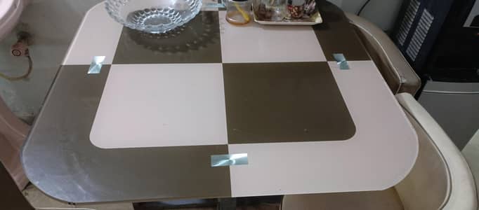 Dinning table compact with 4 seats