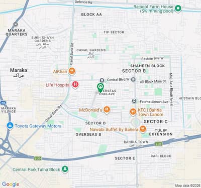 10 Marla Plot For Sale Overseas A Block