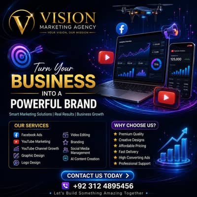 Grow Your Business with Vision Marketing Agency