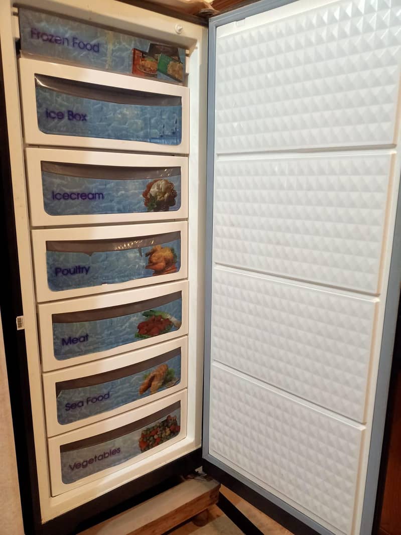 Dawlance vertical freezer for home use 0