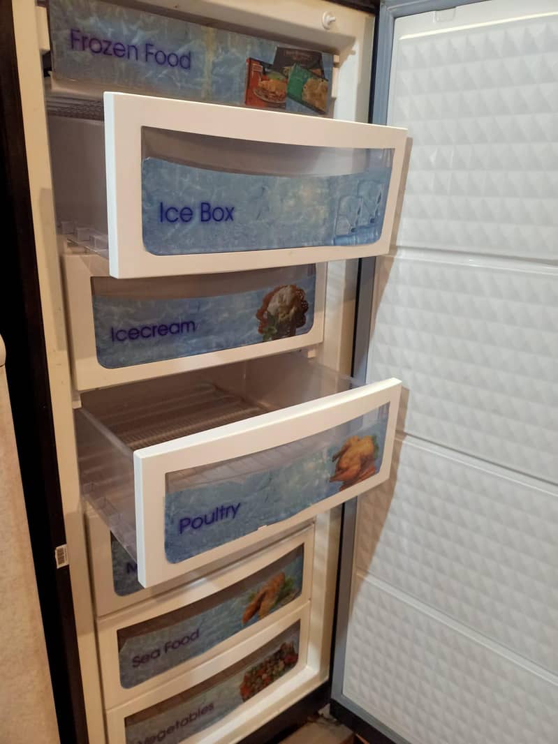 Dawlance vertical freezer for home use 2