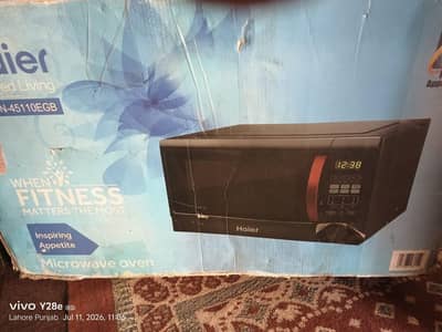 Haier microwave oven brand new box pack