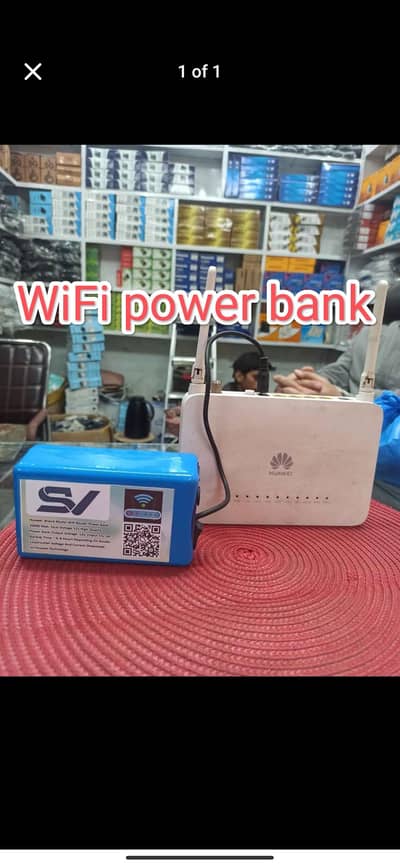 WiFi power bank 10 hours backup