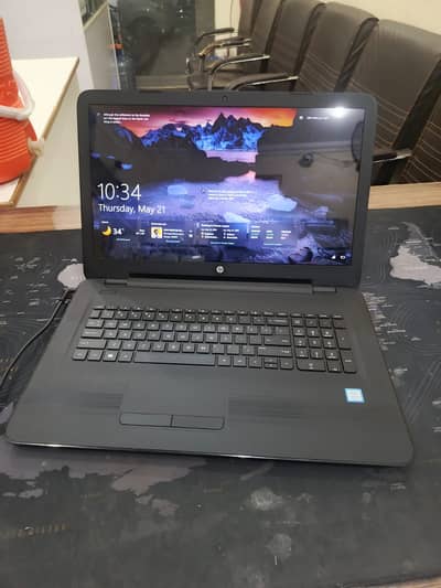 HP NoteBook 17 G7 Core i5 7th Gen 8GB RAM 256GB SSD 17"inches Display
