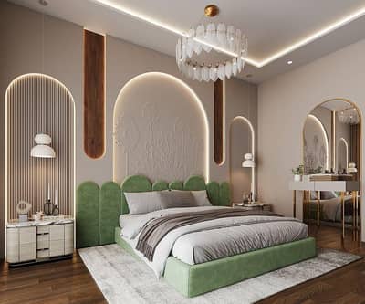 interior design/ Feature wall/bedroom wall/media wall/dressing wall