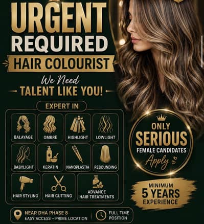 Female Hair Colourist