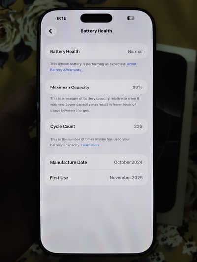Apple iPhone 16 Pro Max jv 256