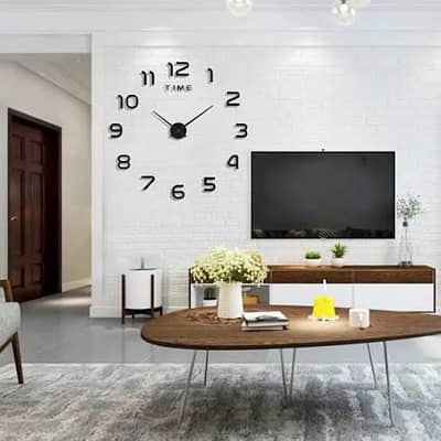 supper wood wall clock