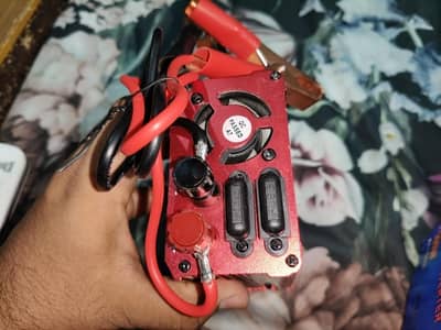 1500 watt car inverter and 12 volt 30 ampere battery charger