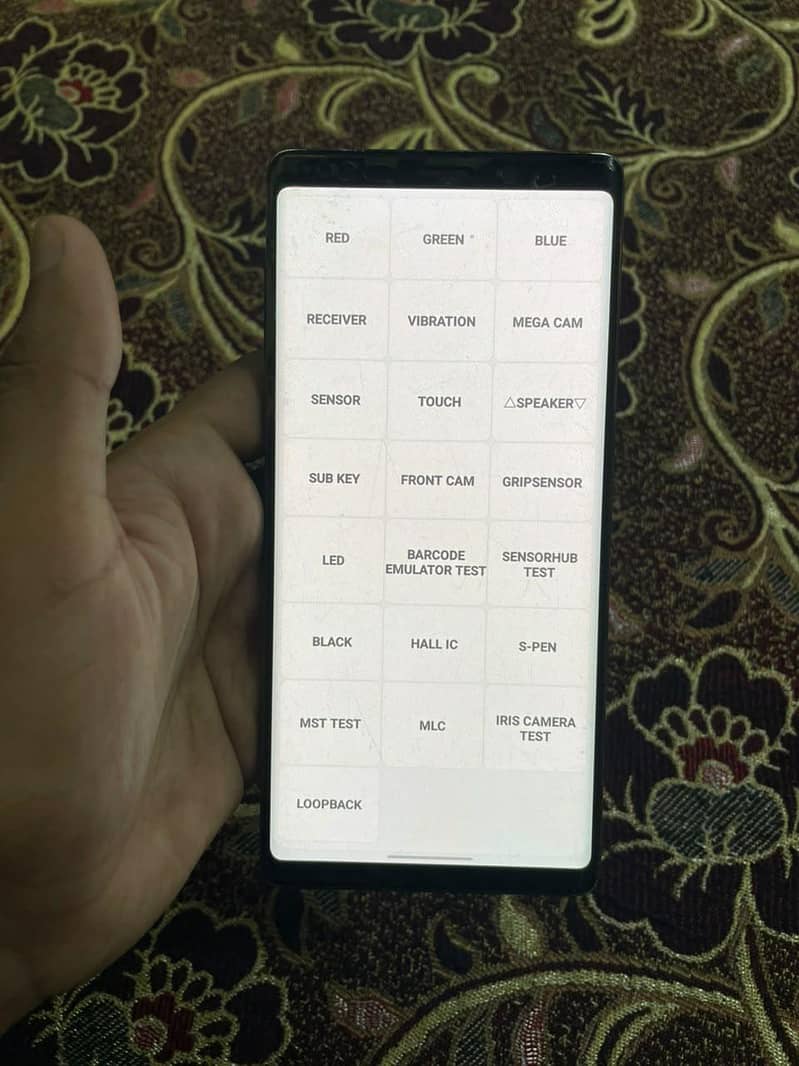 Samsung Mobile Note 9 8