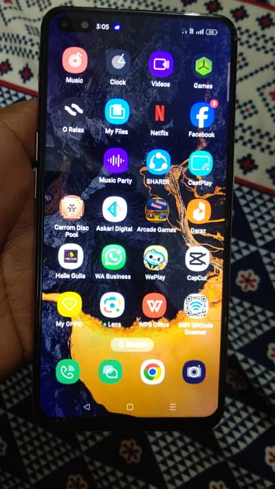 oppo Reno 3 pro 8/256gb with box only read ad