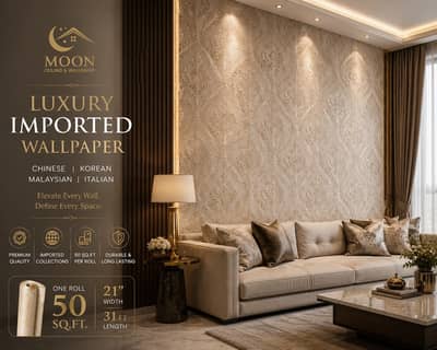 Luxury Imported Wallpaper Supply & Installation | Sialkot
