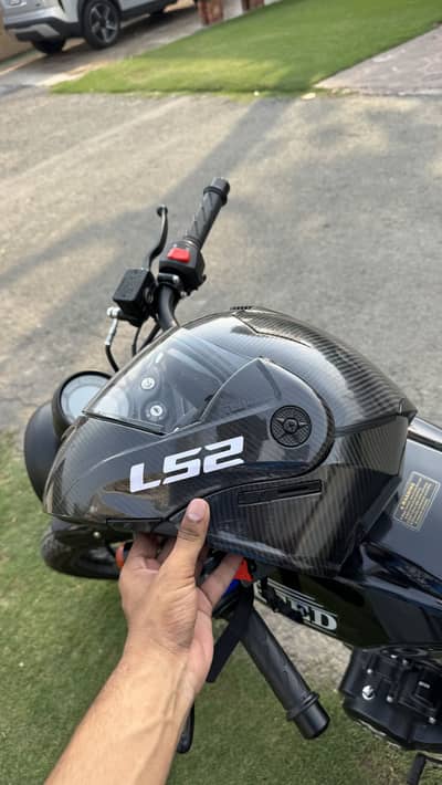 Carbon fibre helmet for sale!