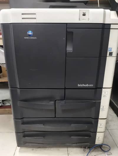 Konica Minolta bizhub 601 best photocopier and printer