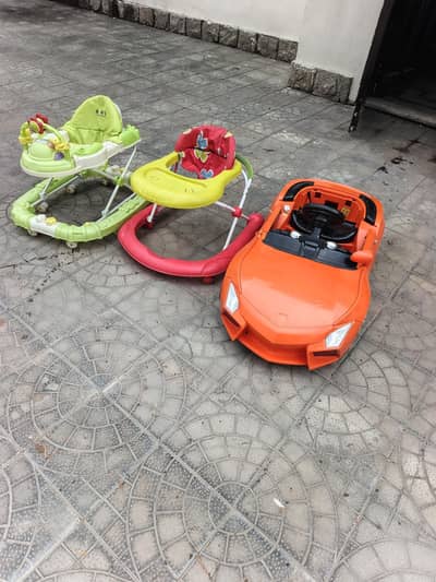 babys toys and push chairs