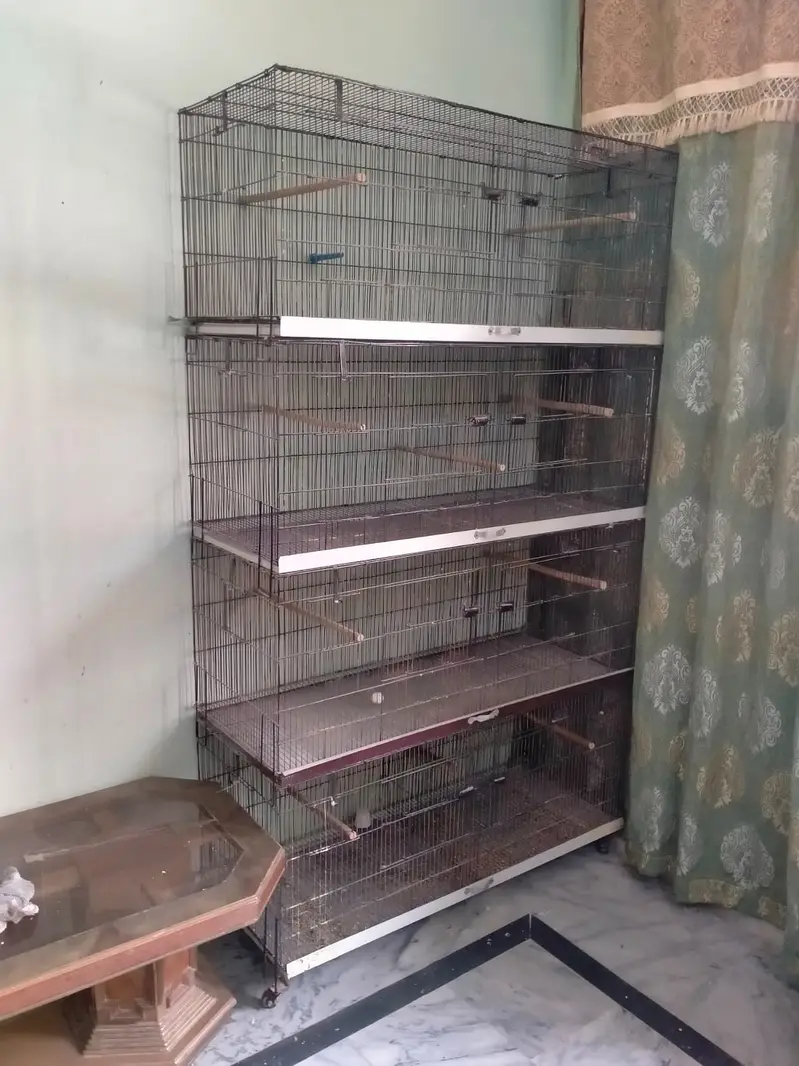 Cage 4 Portion & 8 Partition - Tower Cage 8 Khana - — photo 7