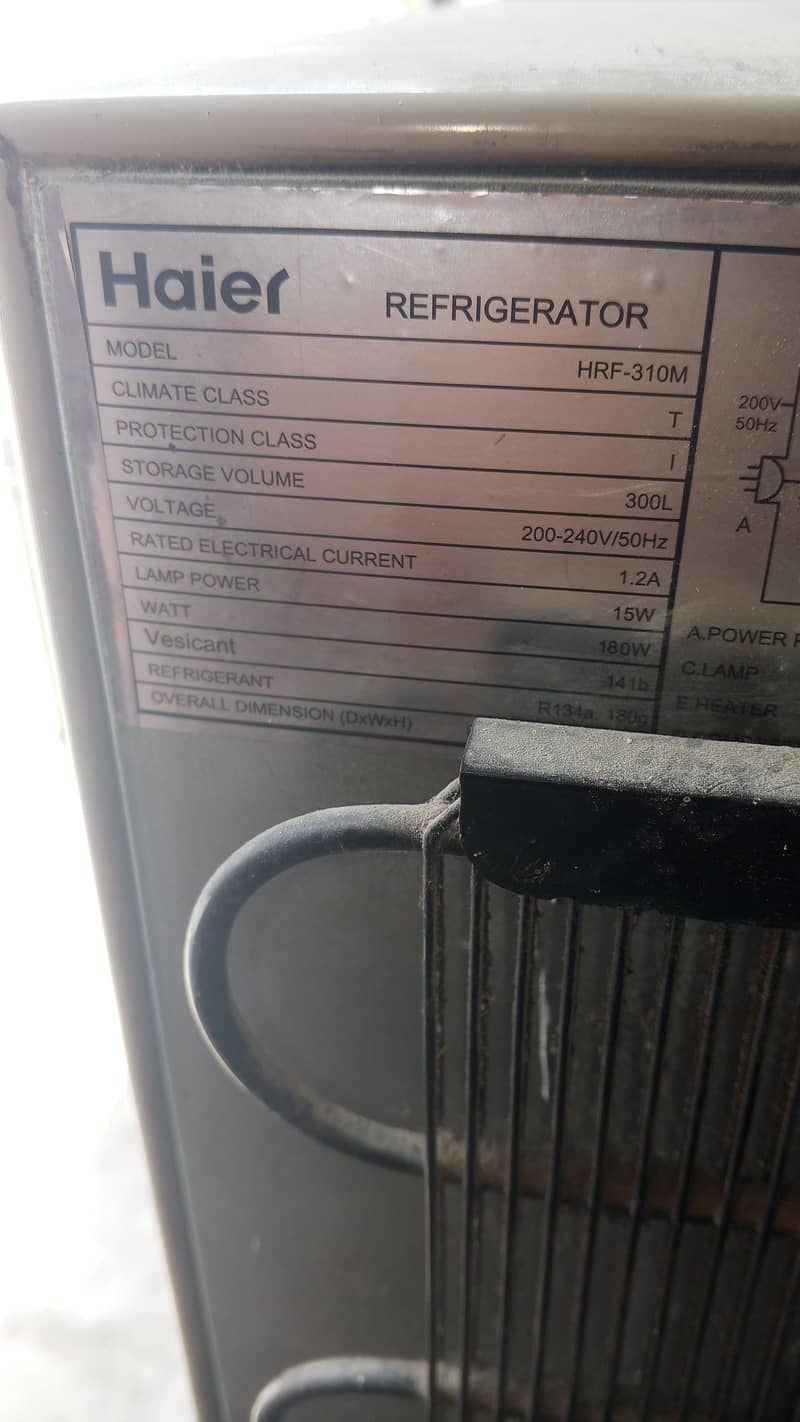 Haier fridge 8