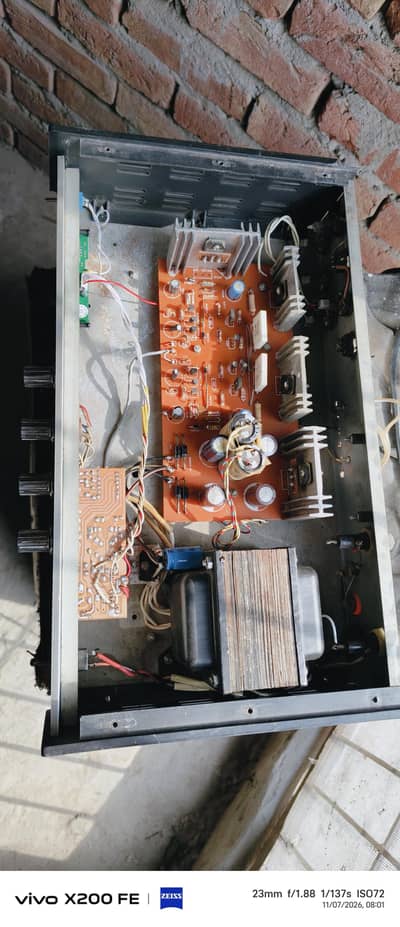 Unico amplifier with remote and 12"subwoofer withbox