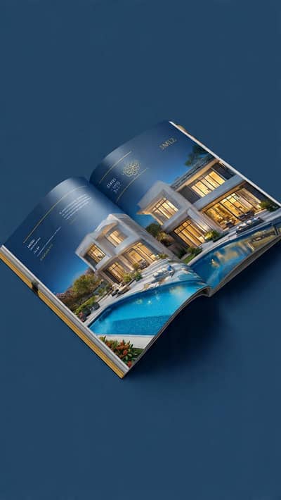 Real Estate Catalog Design Rs 400 | 1 Hour Mein Ready