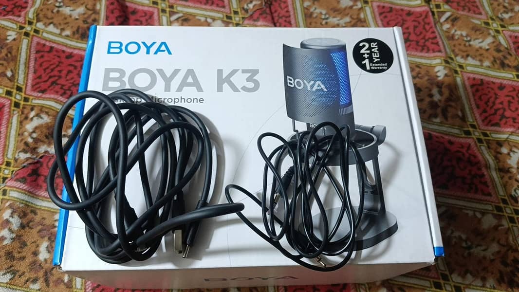 boya k3 condenser wireless mic 0