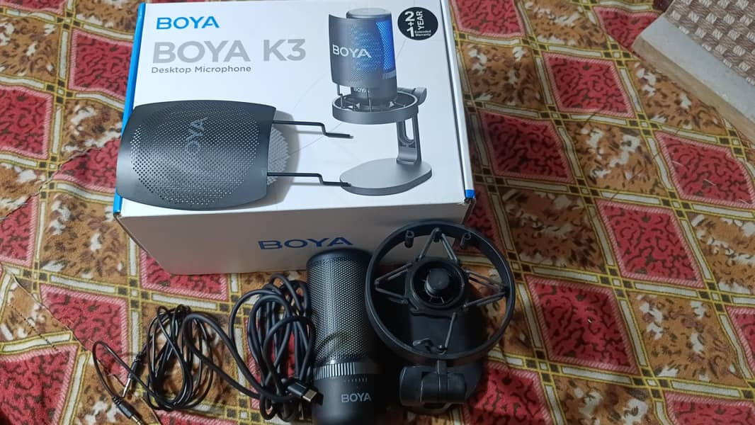 boya k3 condenser wireless mic 2