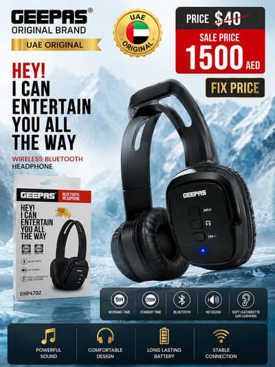 wireless headphones with mic