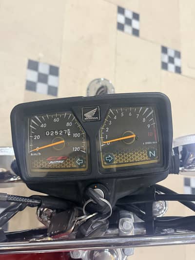 CG 125 GOLD EDITION (RED)