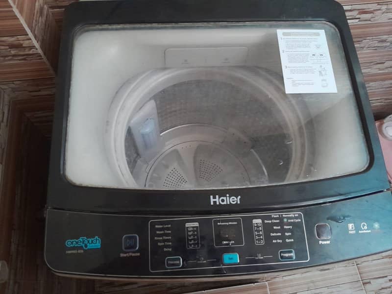 Haier automatic washing machine 1