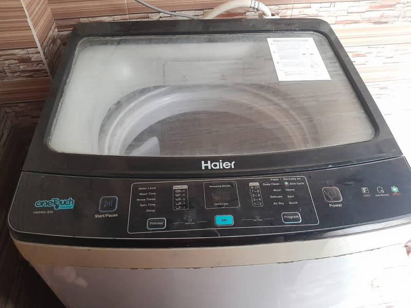 Haier automatic washing machine 3