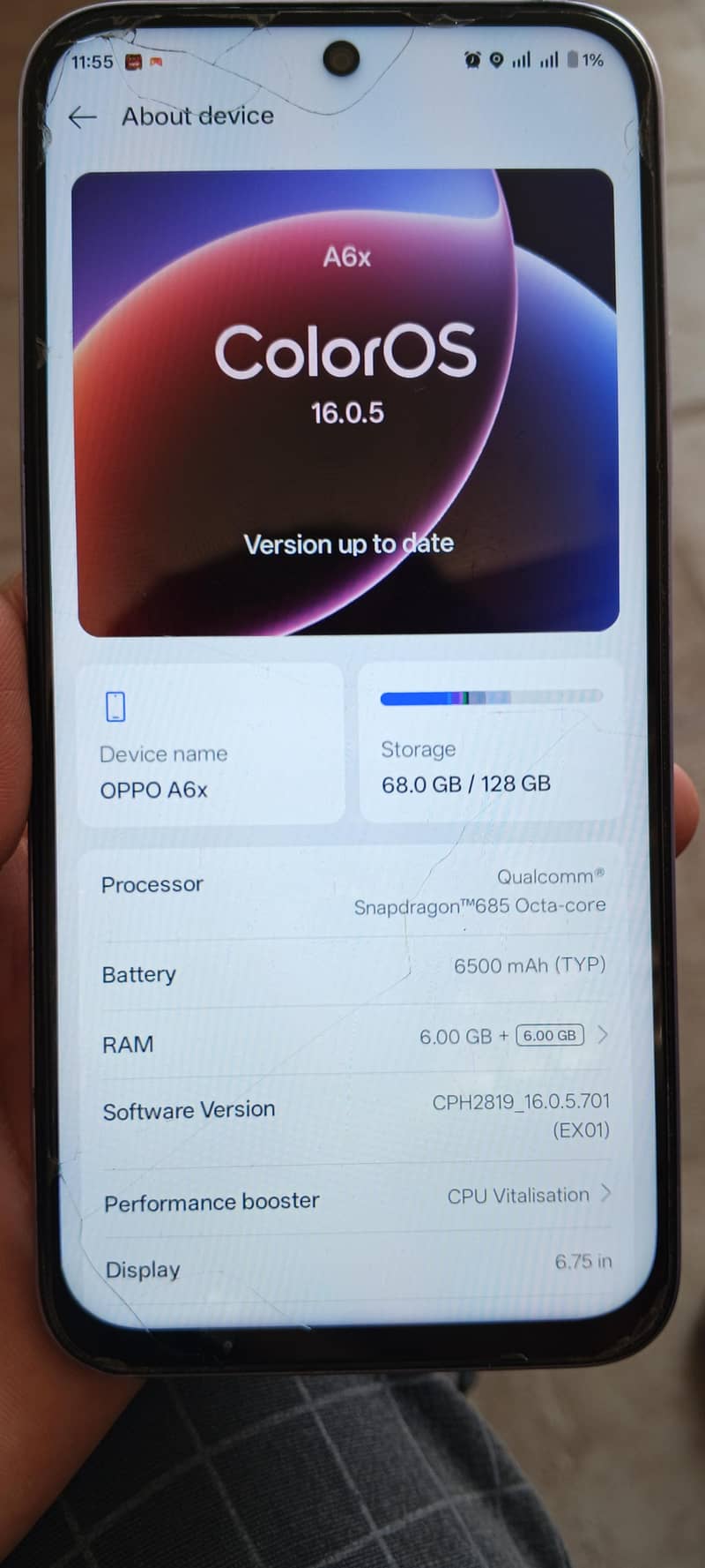 OPPO A6s 1