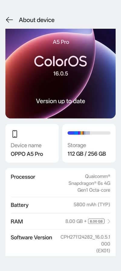 OPPO A5 Pro