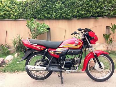 Honda Pridor 100CC 2023 model totally new bike 18500 km driven only