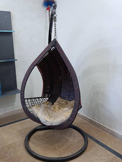 Hanging Egg shaped swing kids swing