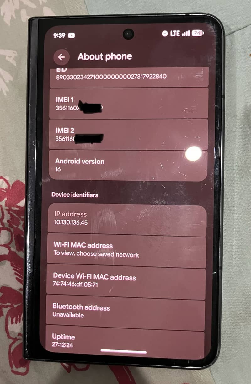 Google pixel fold 11