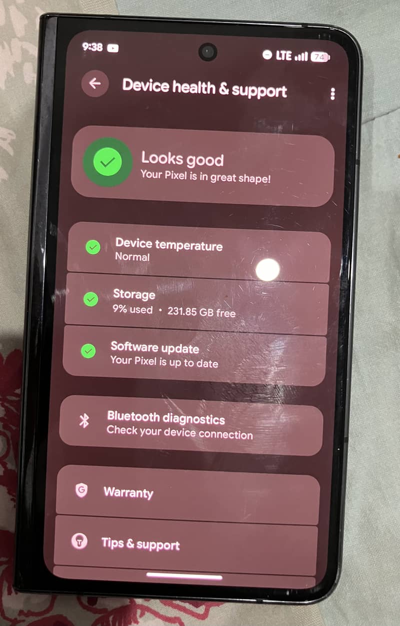 Google pixel fold 13