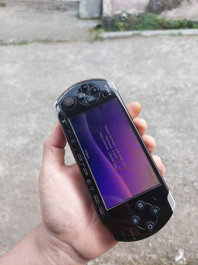 Sony PSP 3000 Black | 32GB Jailbreak | Games Installed | Box & Charger