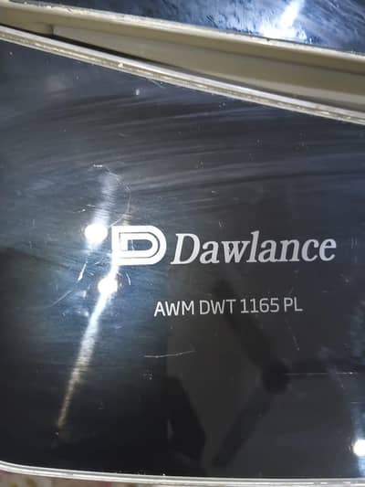 dawalance fully automatic washing machine 1165 pl