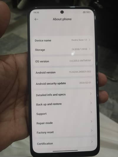 Xiaomi Redmi Note 12