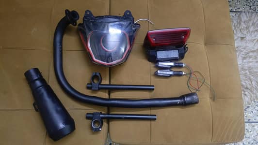 YAMAHA YBR COMPLETE CUSTOM PARTS