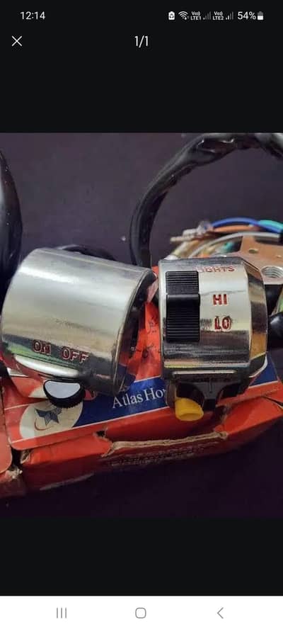 honda 70 old model original grips