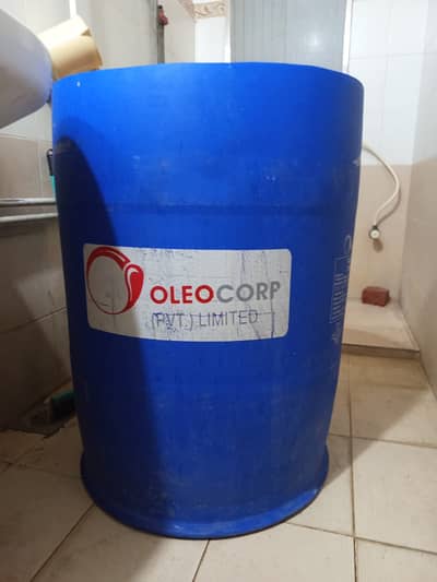 Large Plastic Drum – Ideal for Ice Bath, Cold Plunge & Water Storage