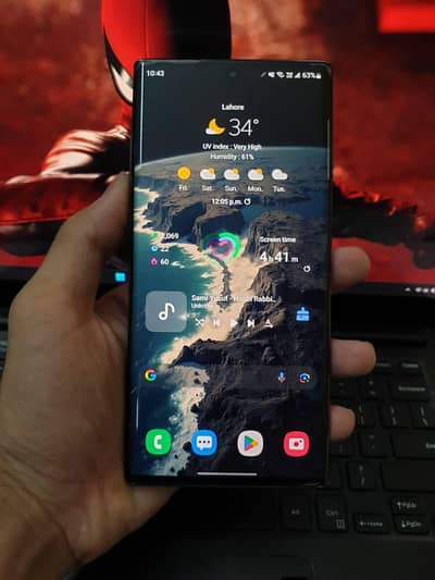 Samsung Mobile Note 10 Plus 12/256gb my Whatsapp 0349//7613/682