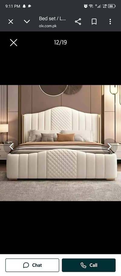 Branded Double Bed/Single Bed Side Table/Dressing/King size Bed